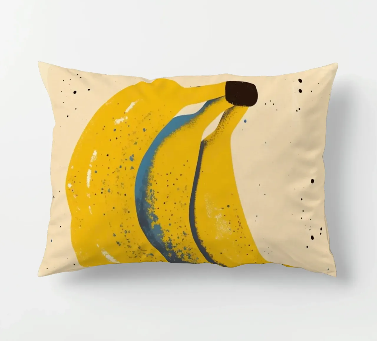 "Oui. Poster Pop Art Banana - Decorazione francese per la cucina cuscino da NorwesClub