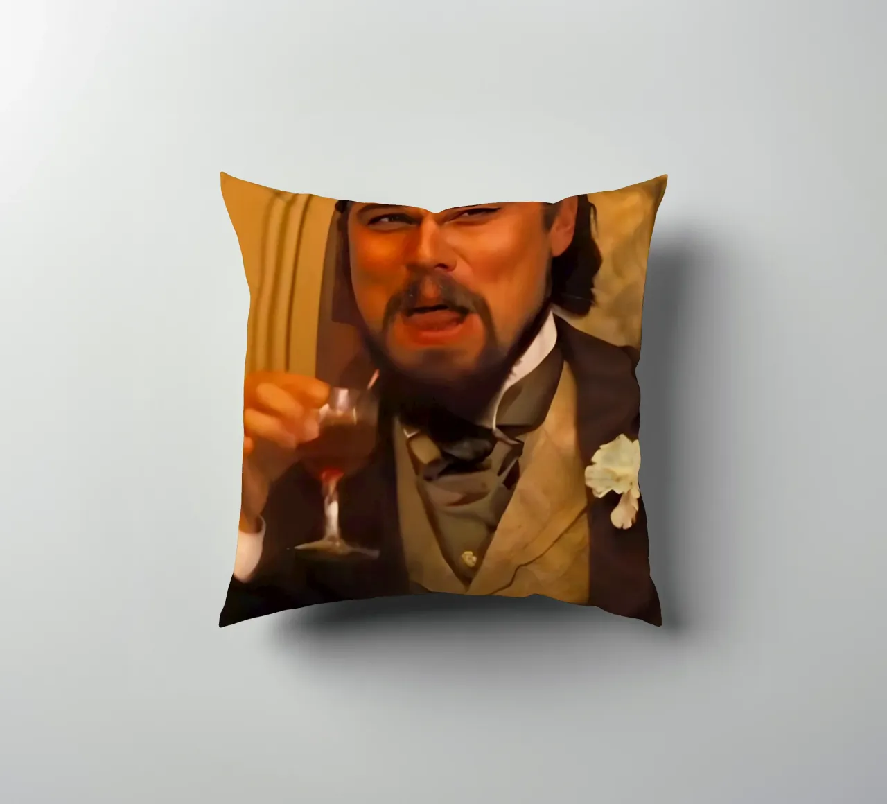 Leonardo Dicaprio Meme cuscino da Low poly art
