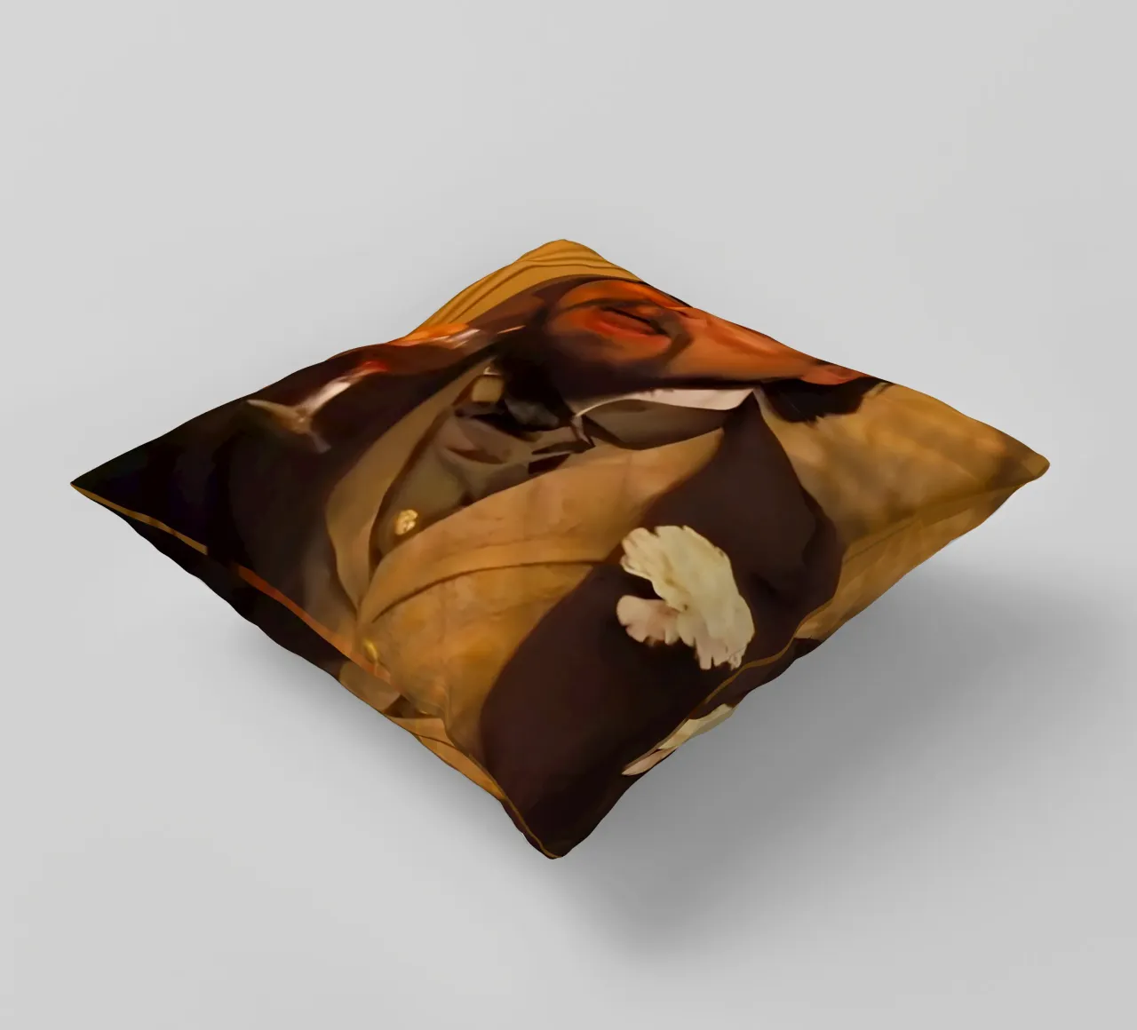 Leonardo Dicaprio Meme cuscino da Low poly art