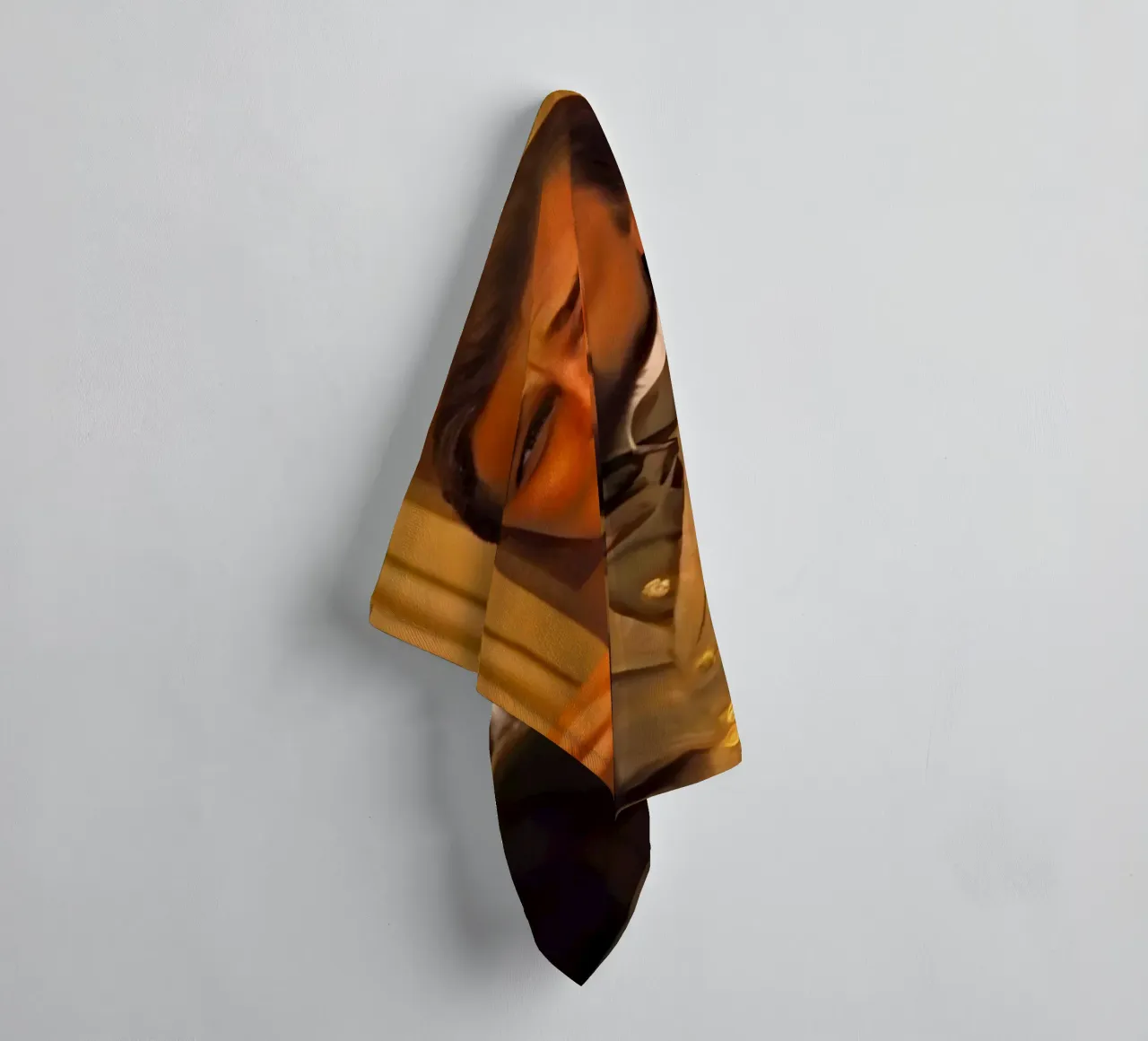 Leonardo Dicaprio Meme asciugamano da bagno da Low poly art