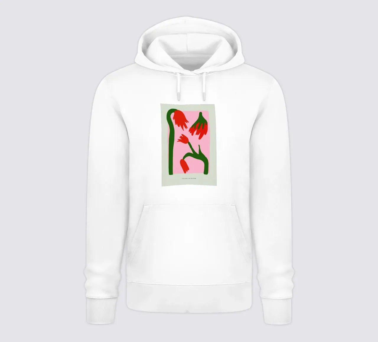 Tulips In Bloom felpa con cappuccio da Studio One