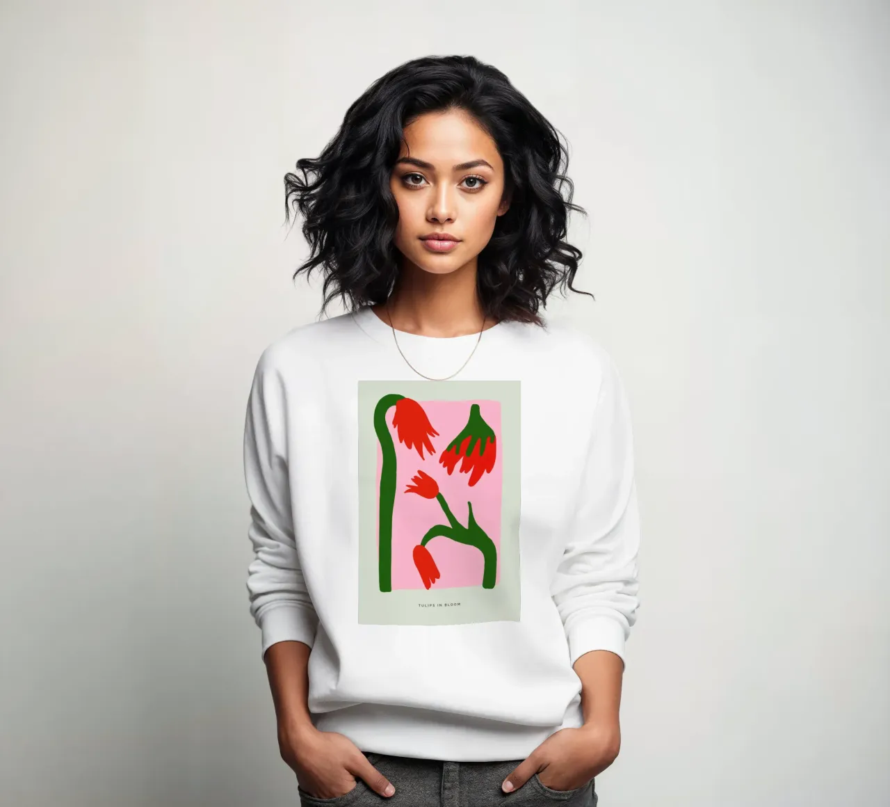 Tulips In Bloom felpa da Studio One