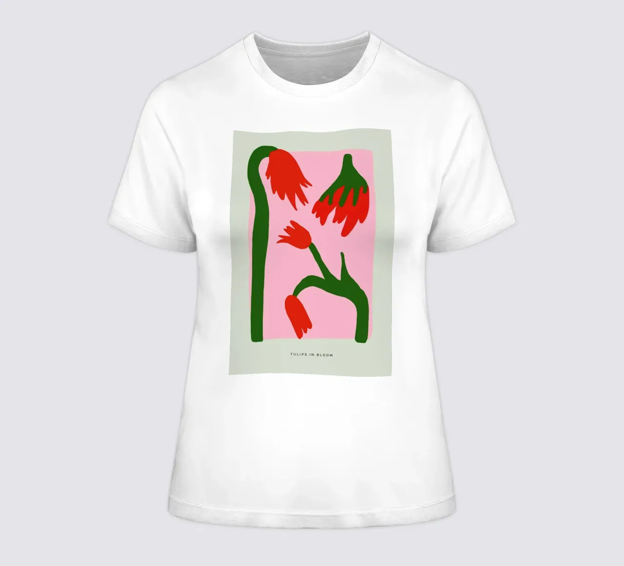 Tulips In Bloom Frauen T-Shirt von Studio One