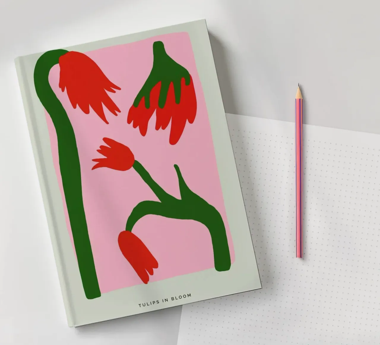 Tulips In Bloom notebook by Studio One