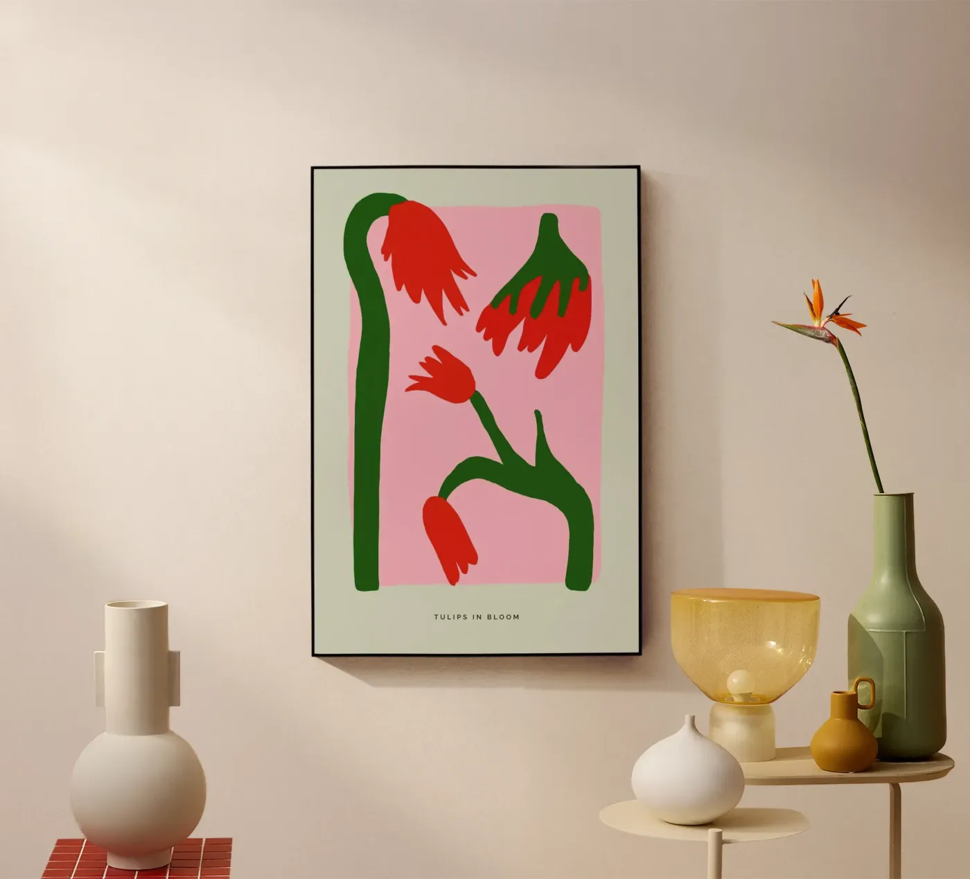 Tulips In Bloom plexiglass da Studio One