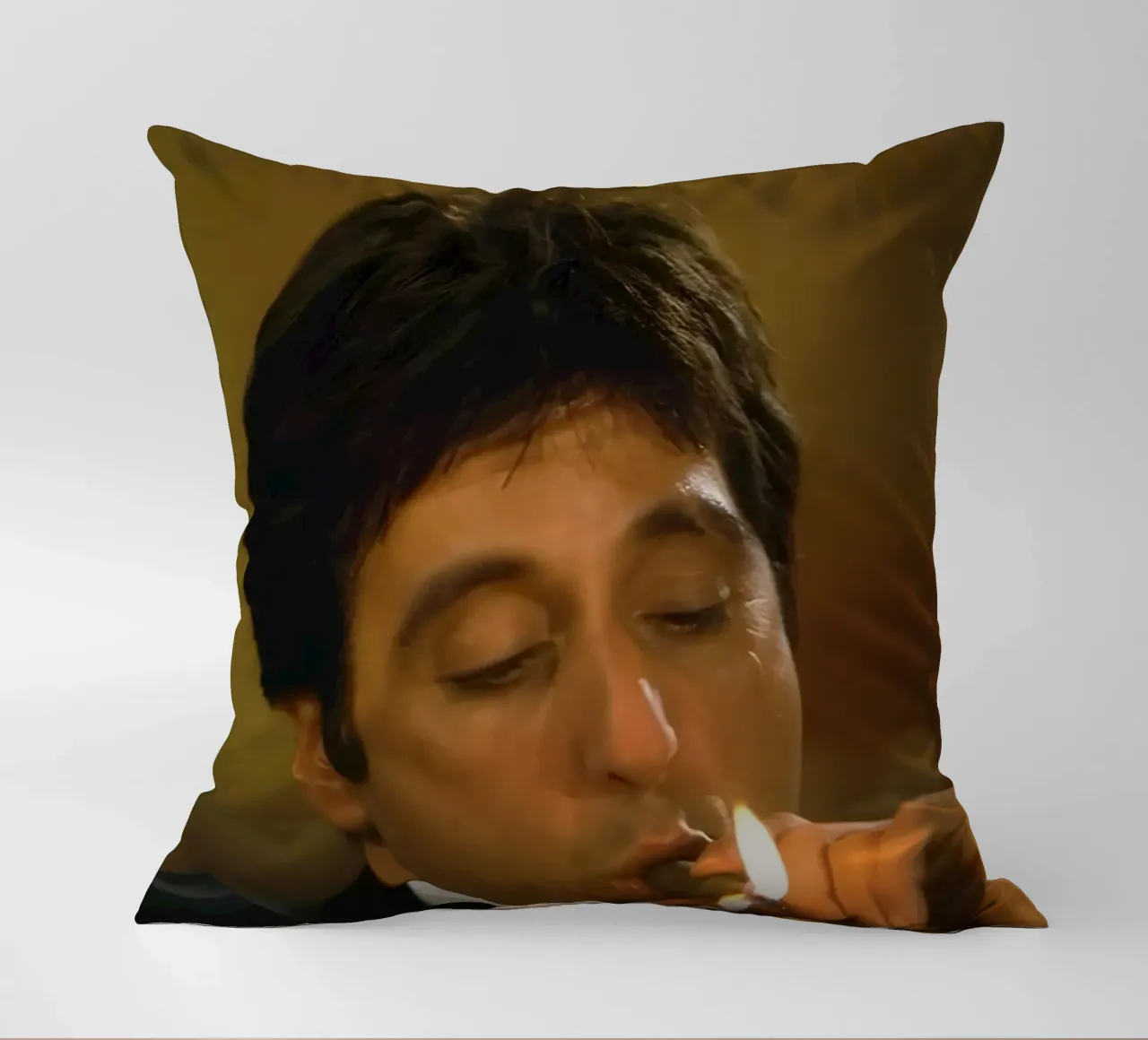 AI Pacino Meme cuscino da Low poly art