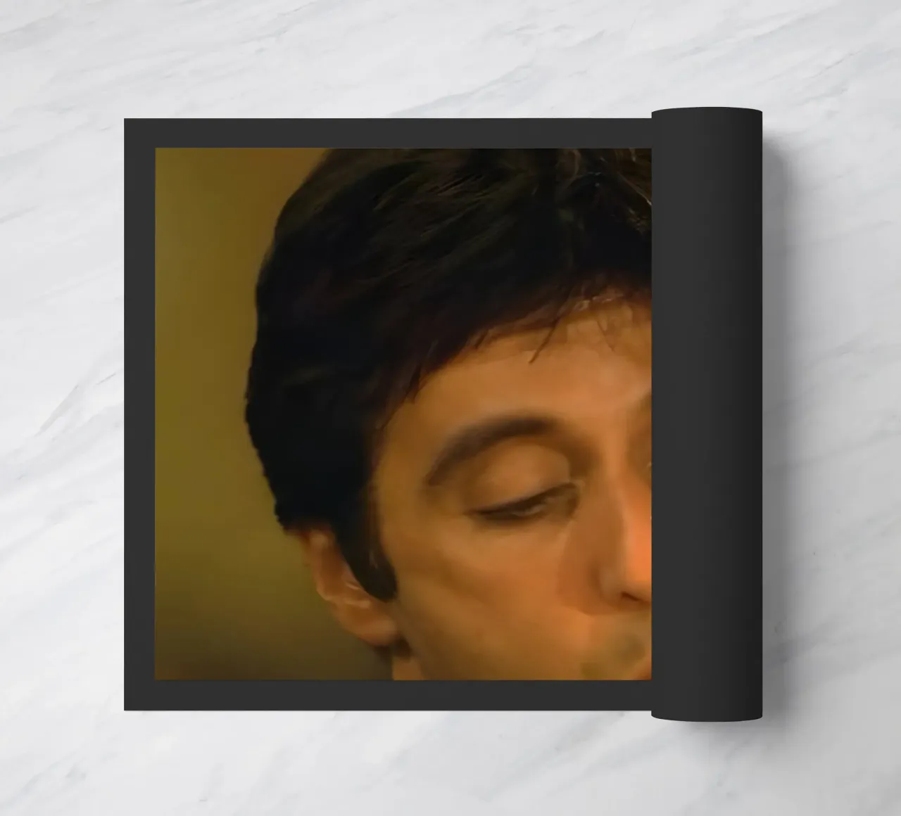 AI Pacino Meme zerbino da Low poly art