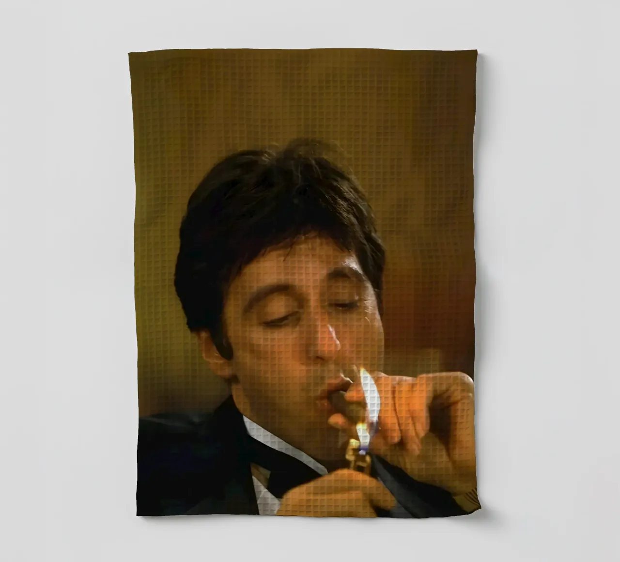AI Pacino Meme canovaccio da cucina da Low poly art