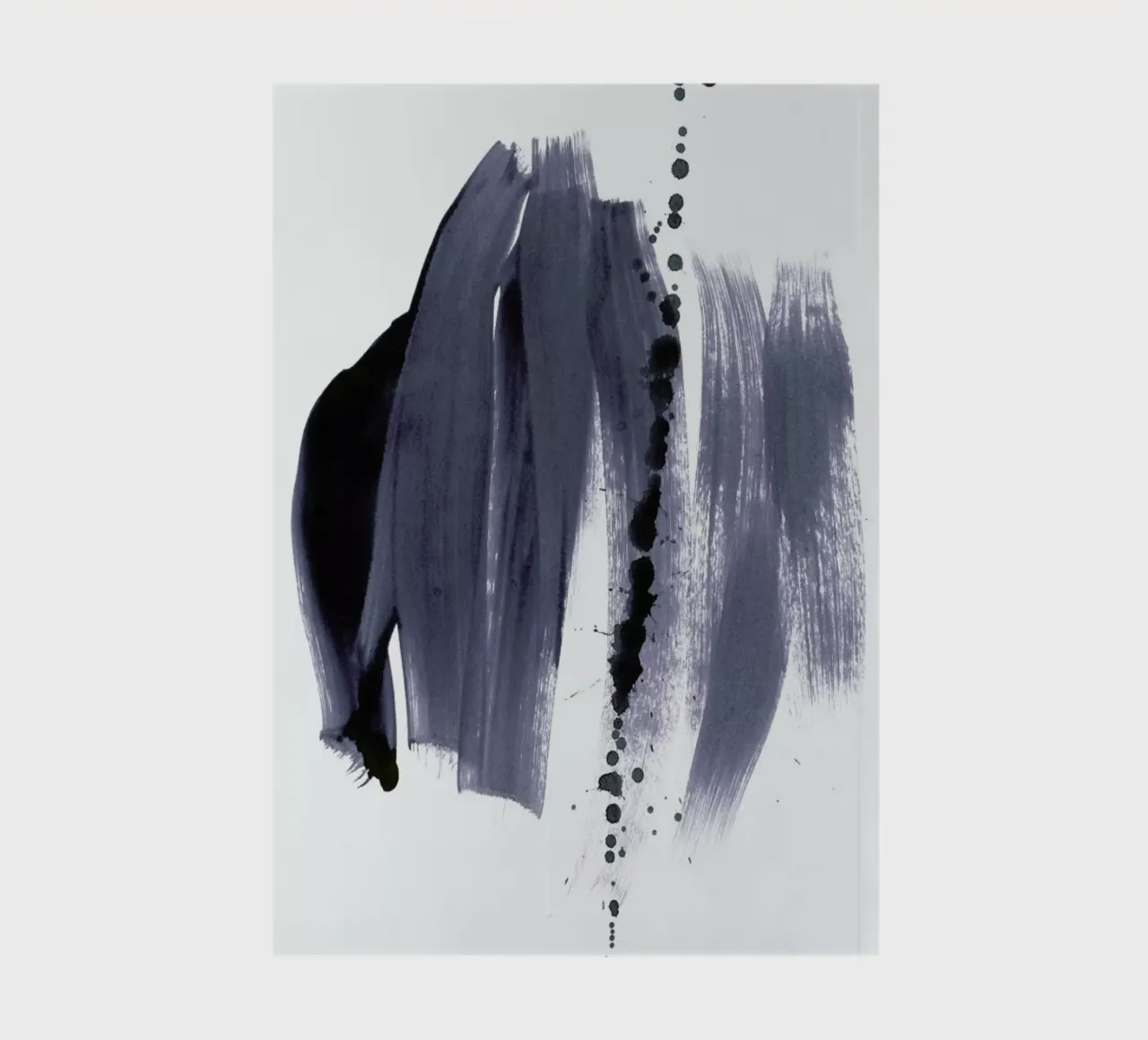 Brush Strokes 10 notebook by IRIS LEHNHARDT FINE ART