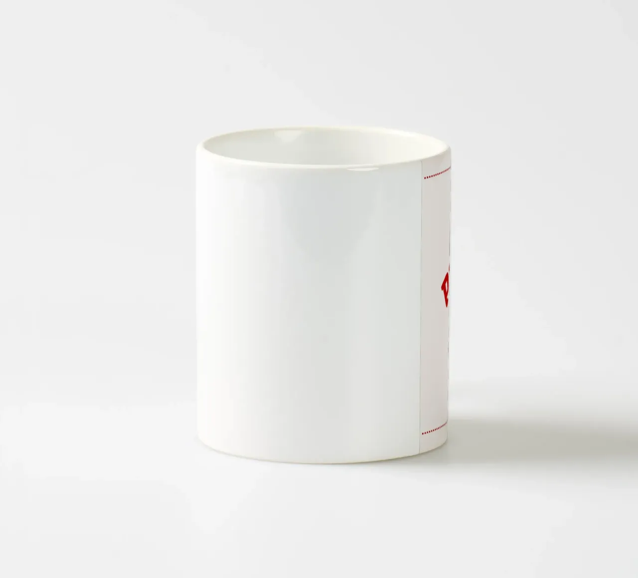 "Ode alla Pizza" Minimalist Art Print - Italian Foodie Decor tazza in ceramica da NorwesClub