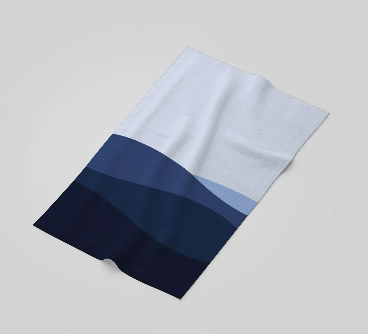 Illustration wave deep sea surface telo mare da galihstudio