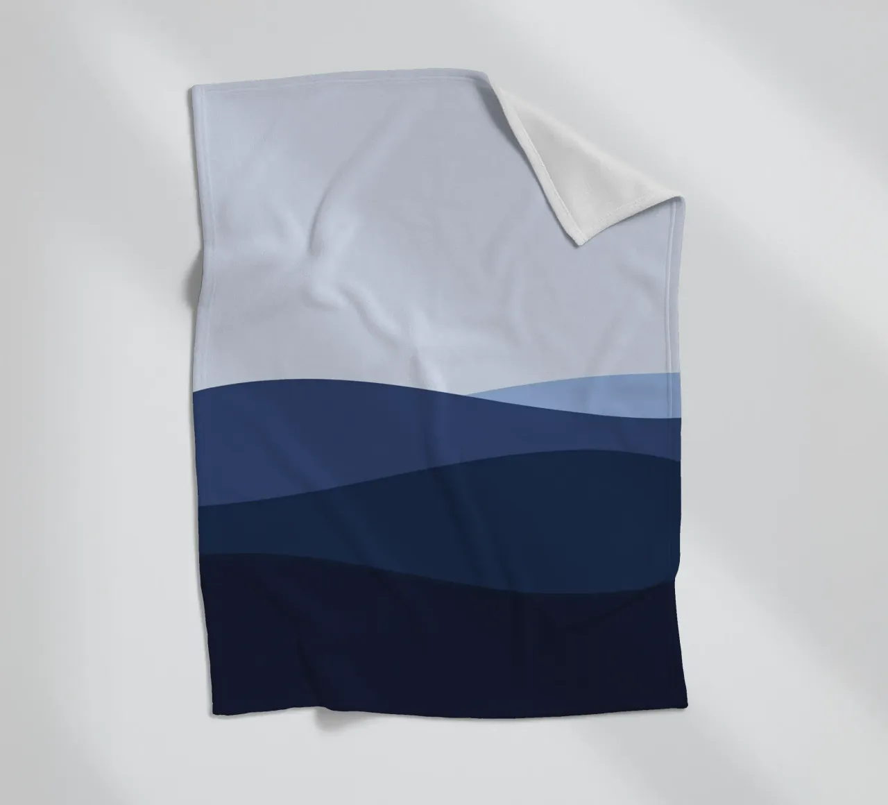 Illustration wave deep sea surface coperta in pile da galihstudio