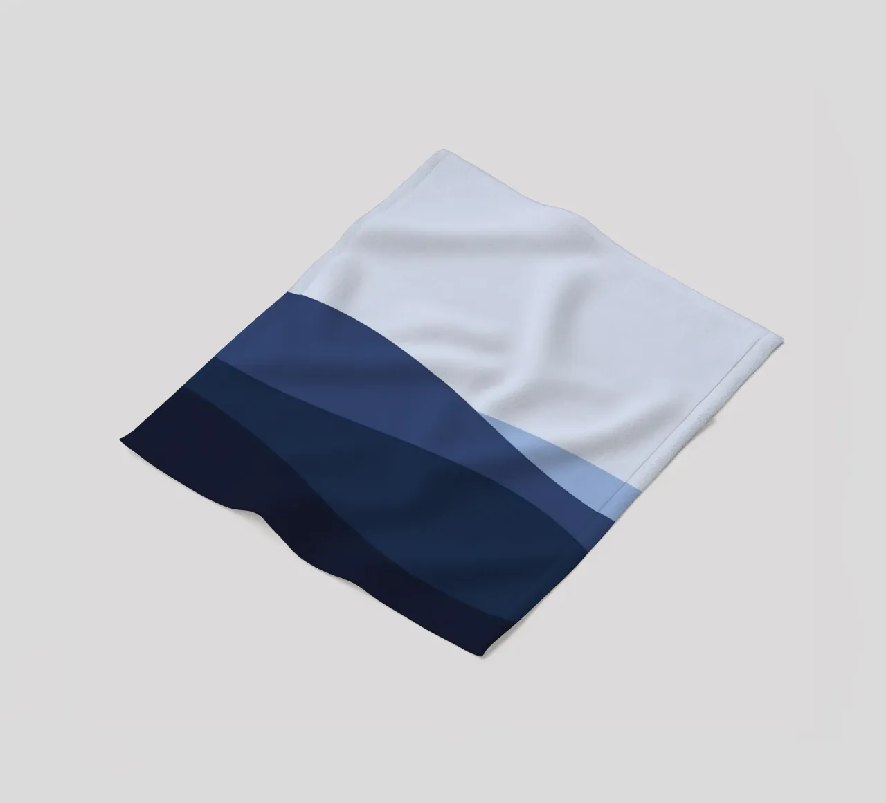 Illustration wave deep sea surface coperta in pile da galihstudio