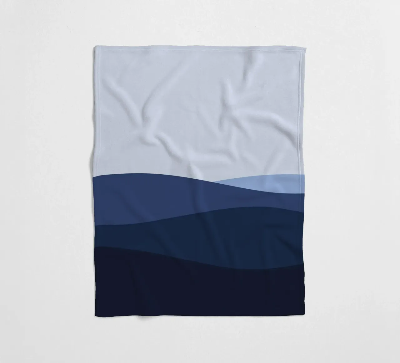 Illustration wave deep sea surface coperta in pile da galihstudio