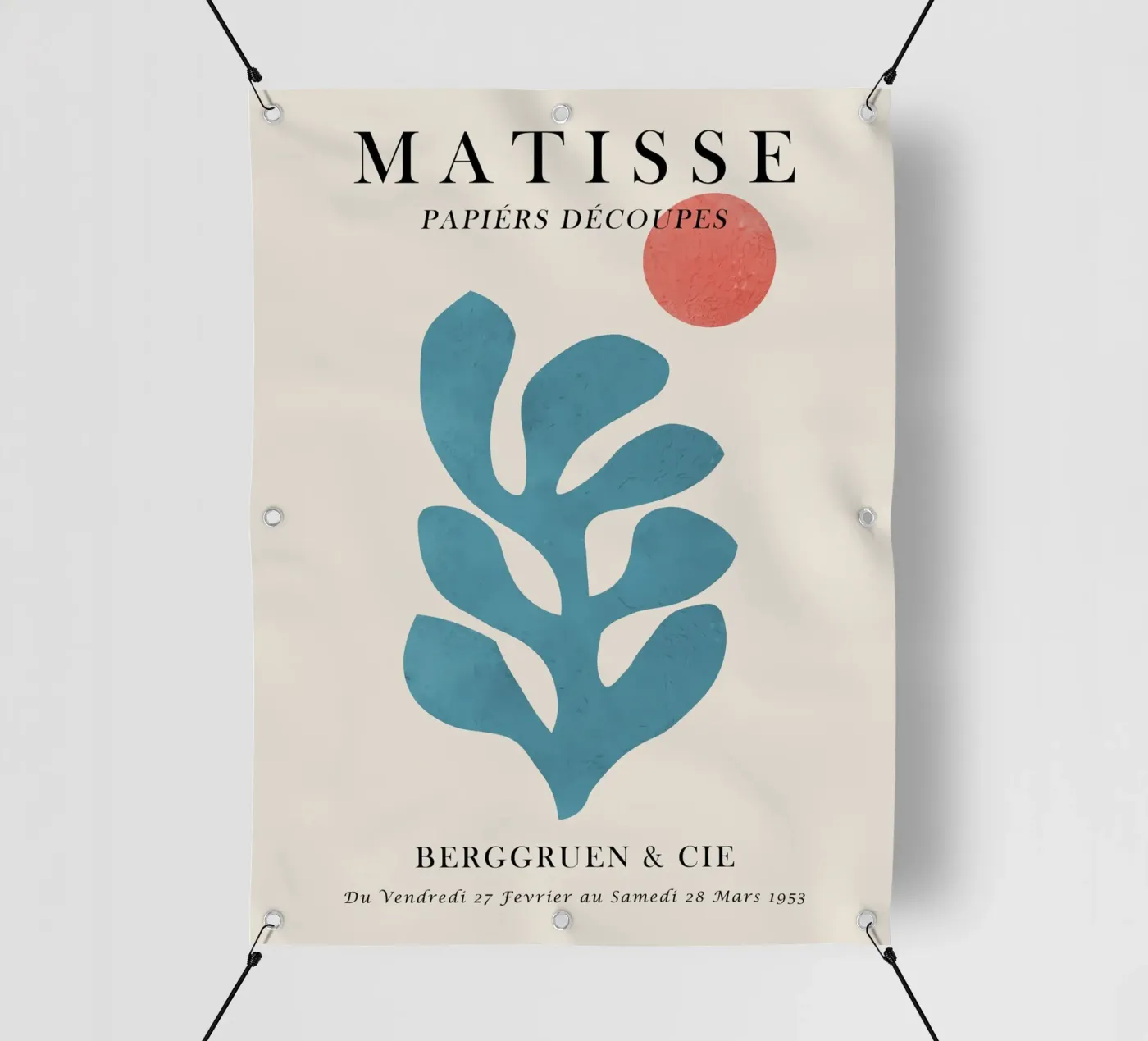 Centro Blu telo in pvc da Vonda Shop