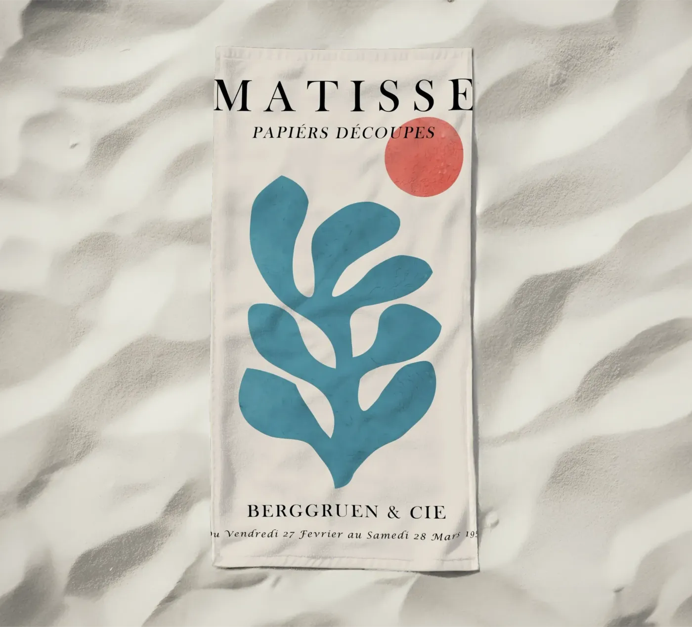 Centre Blue telo mare da Vonda Shop