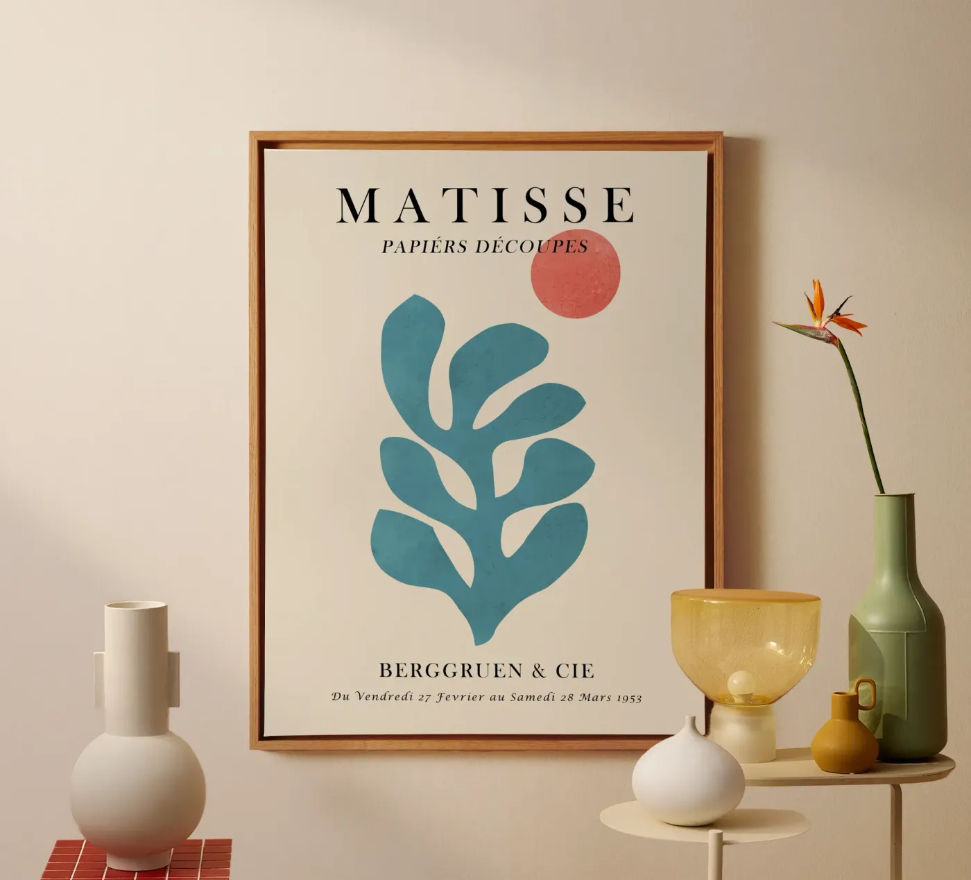 Centre Blue tela da Vonda Shop