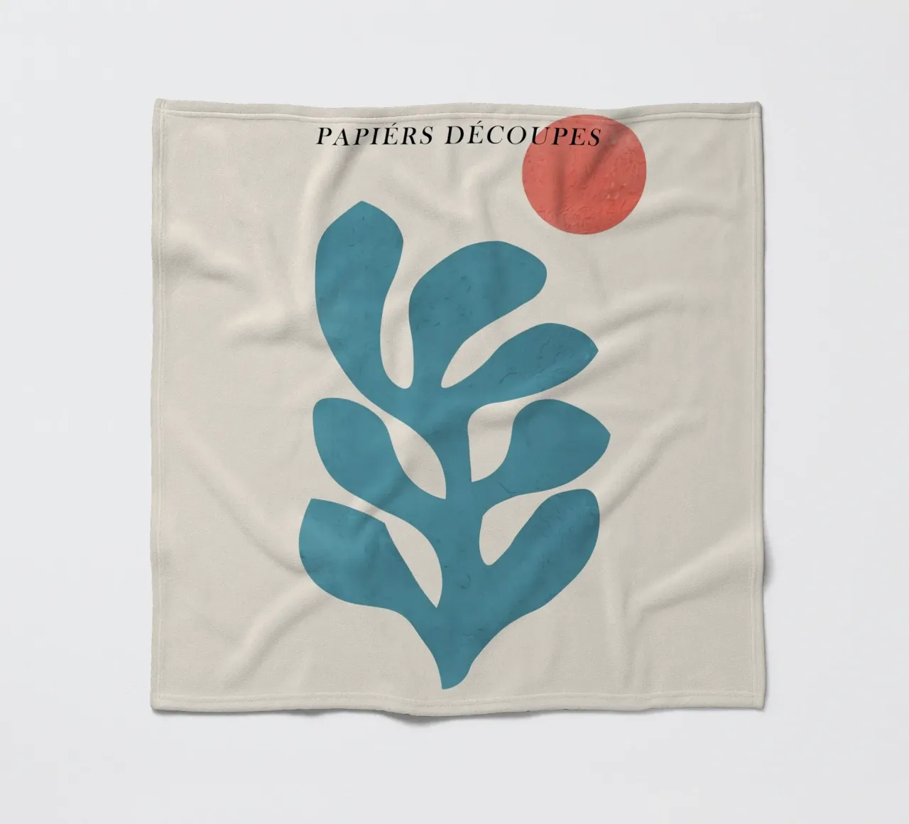 Centro Blu coperta in pile da Vonda Shop