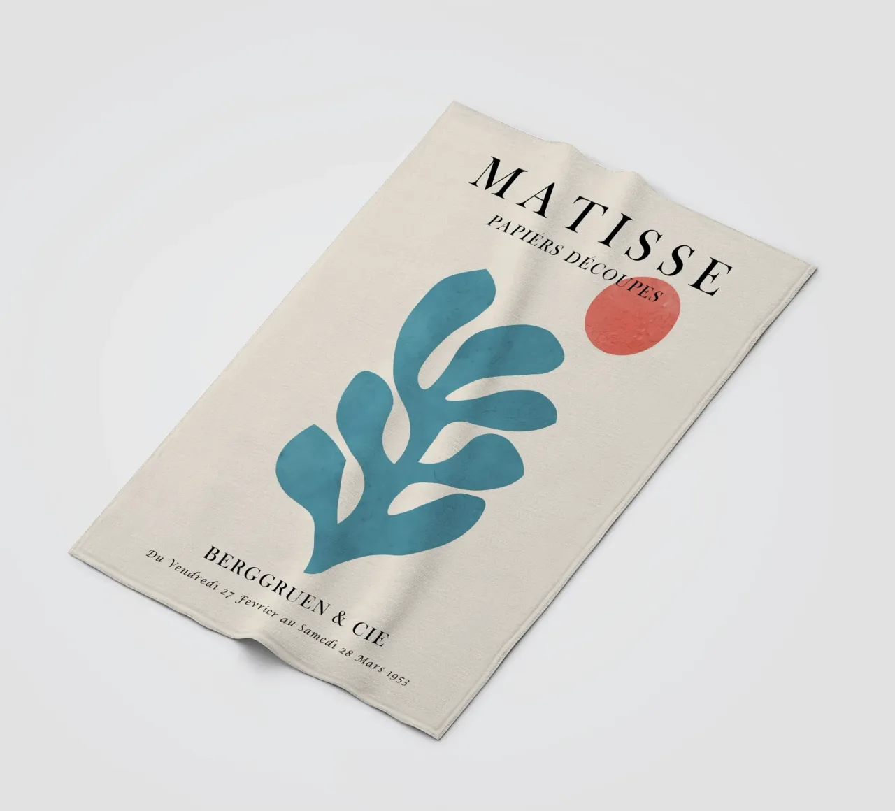 Centro Blu coperta in pile da Vonda Shop