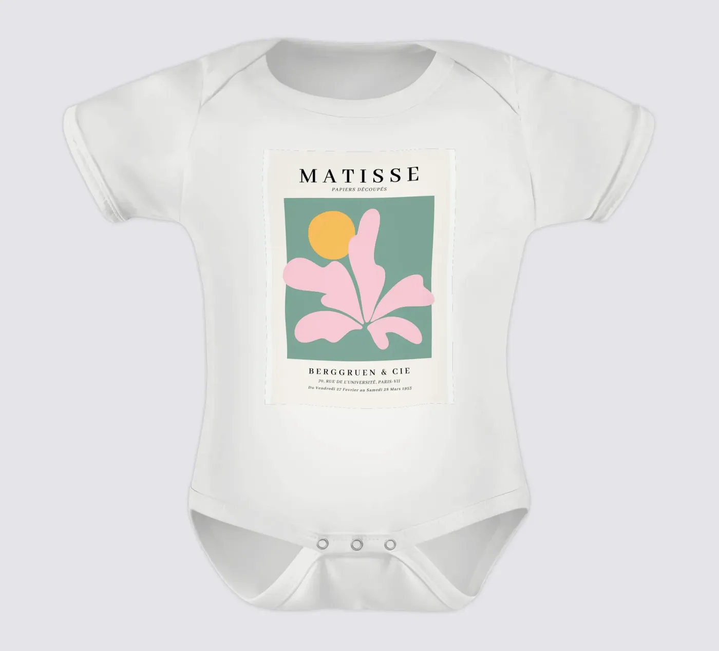 Comodo e bello body neonato maniche corte da Vonda Shop