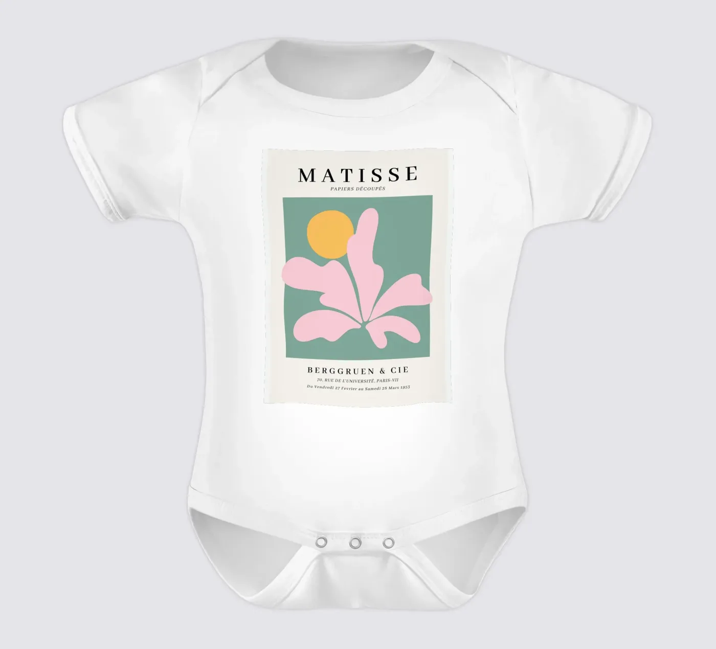 Comodo e bello body neonato maniche corte da Vonda Shop