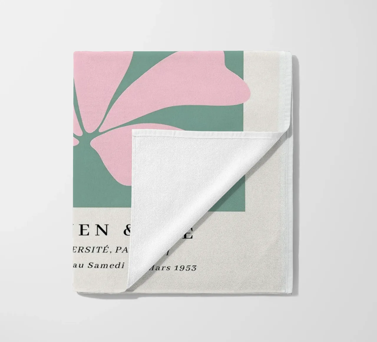 Comfortabel en mooi strandhanddoek van Vonda Shop