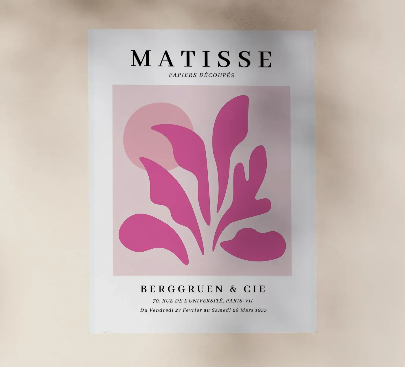 Corallo rosa pellicola backlit da Vonda Shop