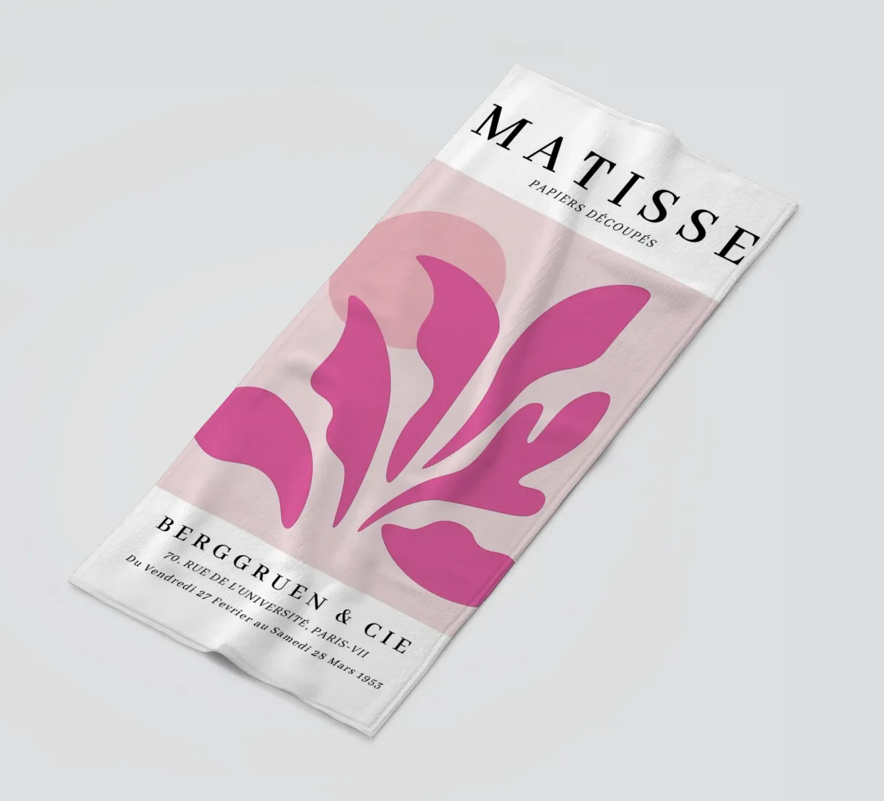 Corallo rosa telo mare da Vonda Shop