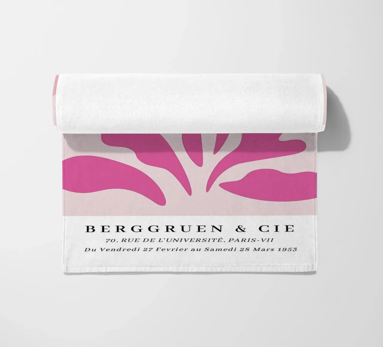 Corallo rosa telo mare da Vonda Shop