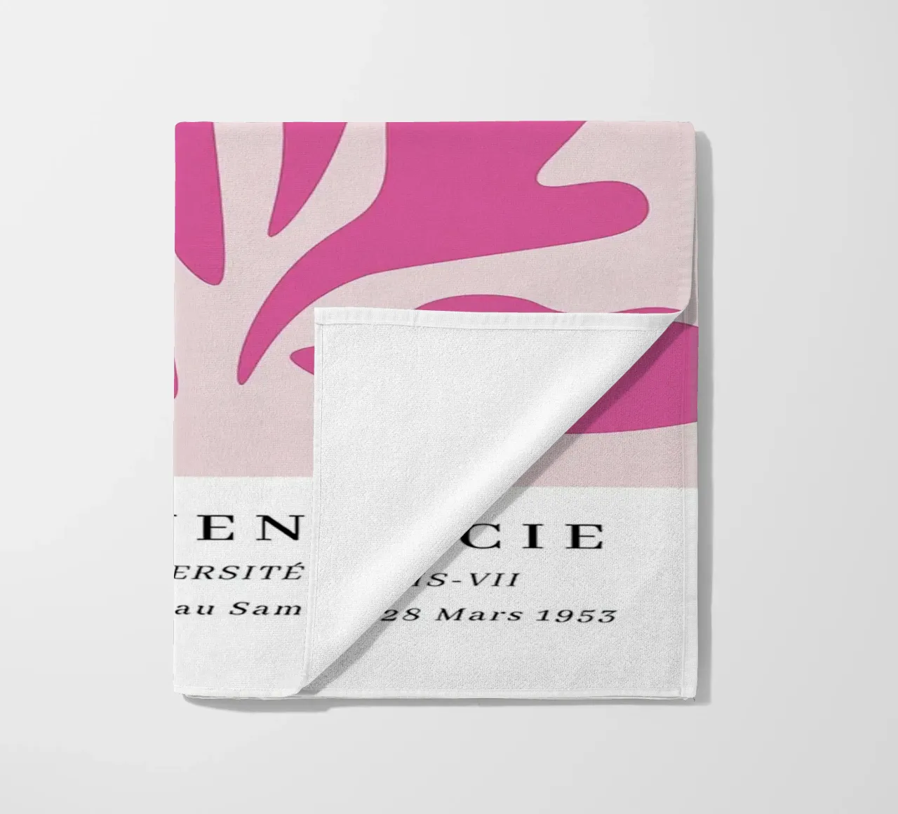 Corallo rosa telo mare da Vonda Shop