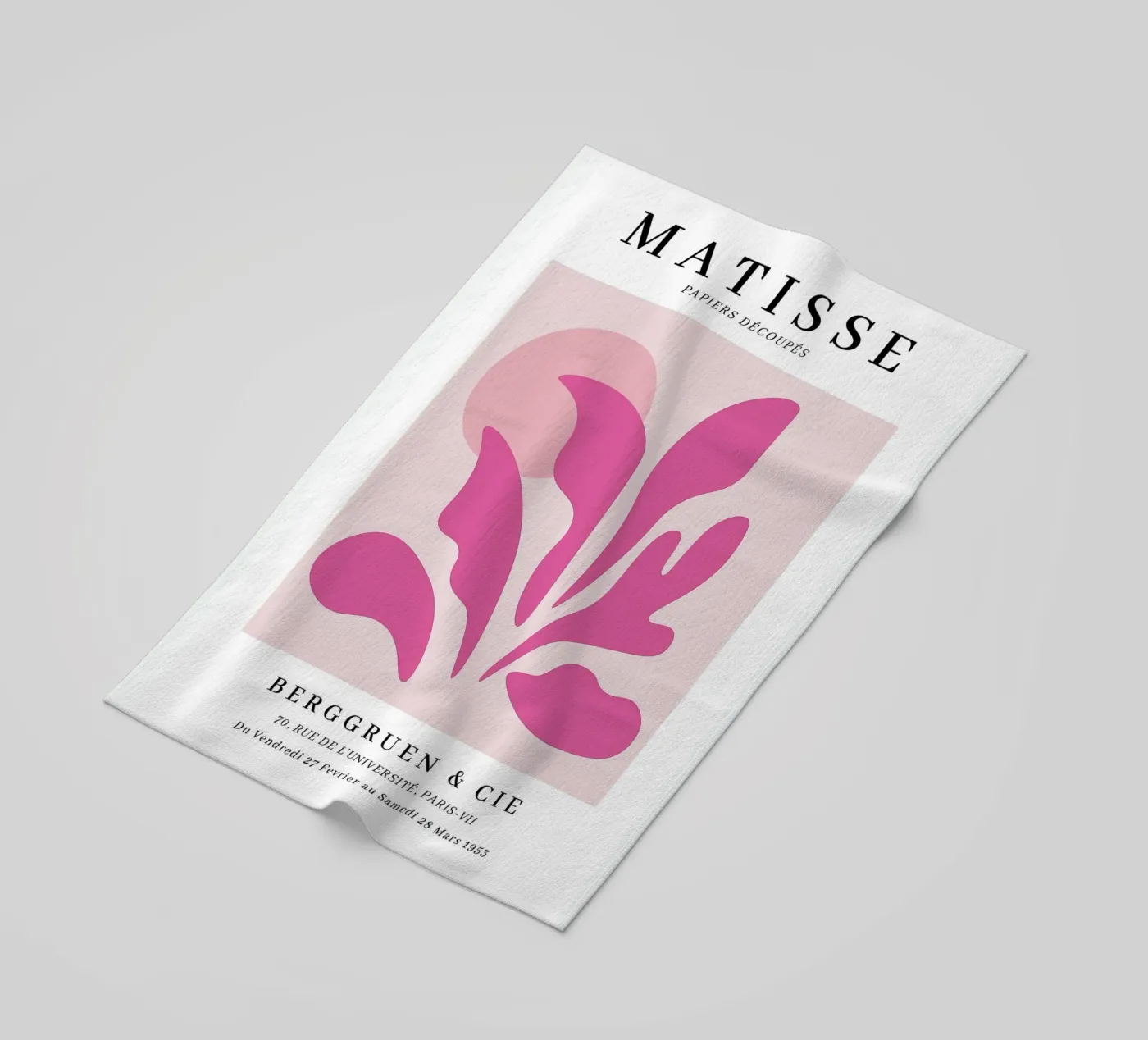 Corallo rosa telo mare da Vonda Shop