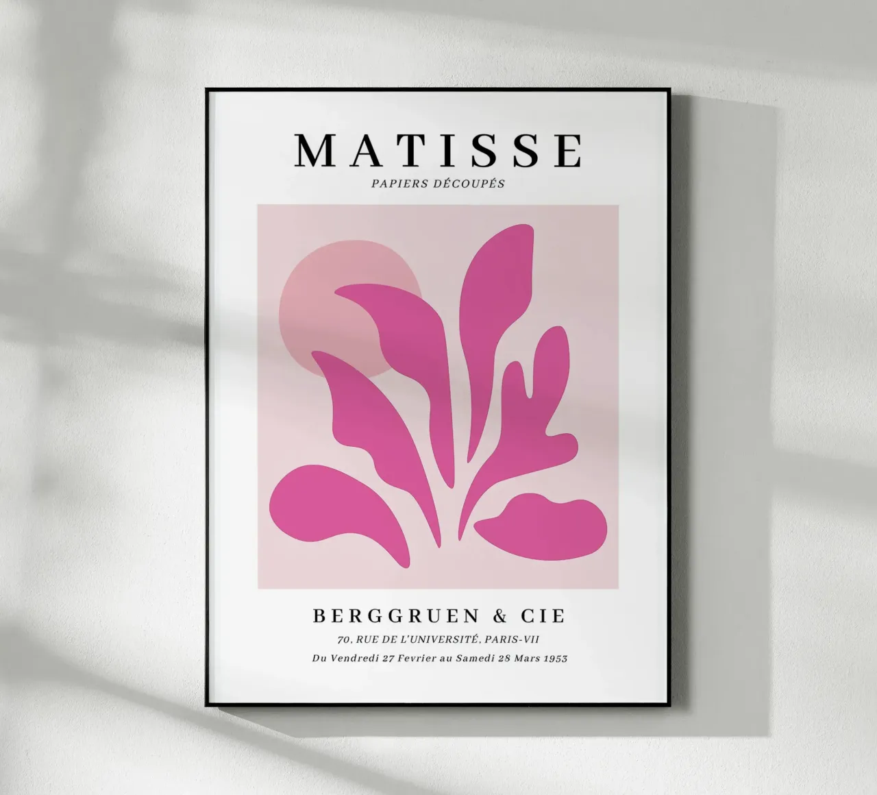 Roze koraal acryl van Vonda Shop