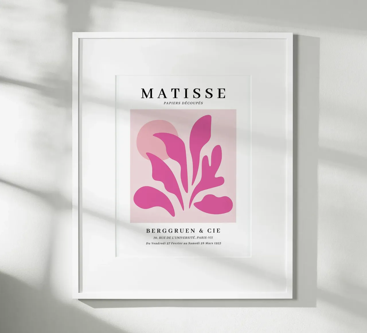 Rosa Koralle Hahnemühle von Vonda Shop