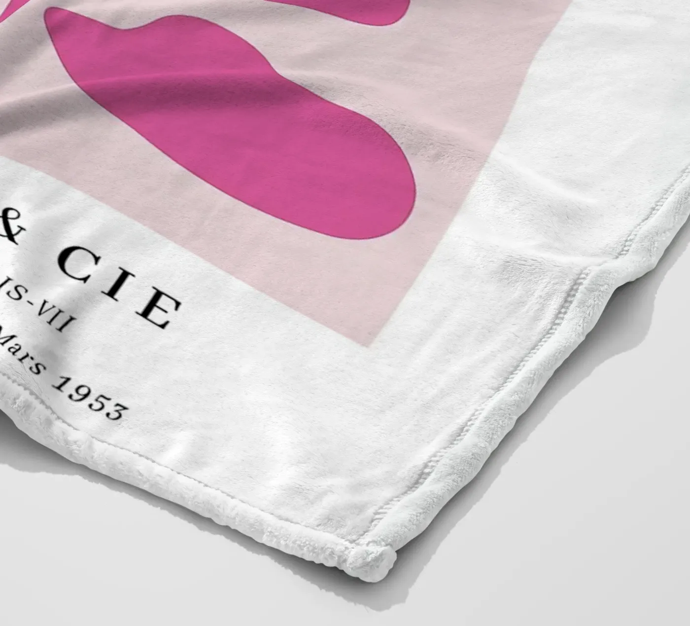 Corallo rosa coperta in pile da Vonda Shop