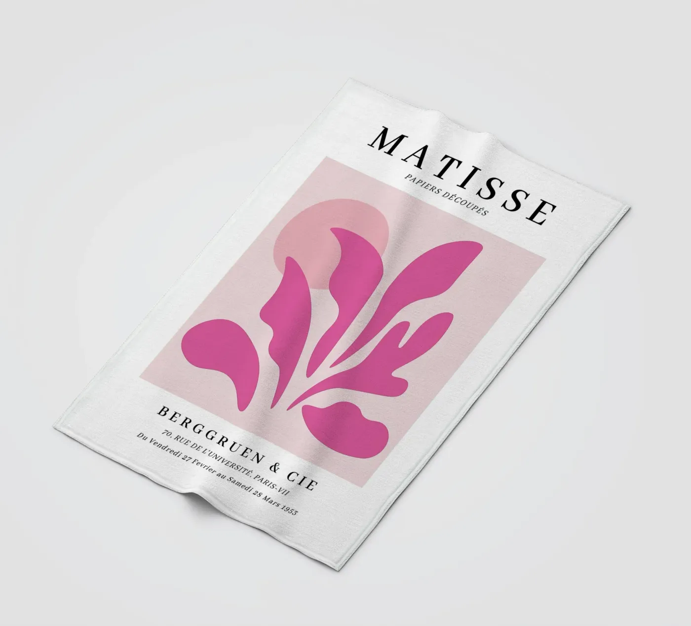 Corallo rosa coperta in pile da Vonda Shop