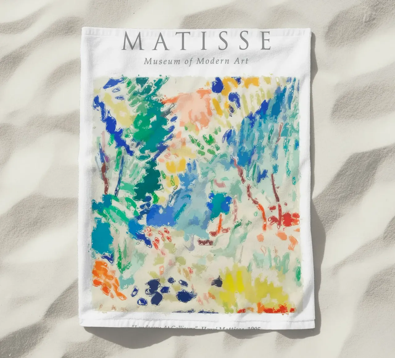 Combinazione di colori telo mare da Vonda Shop