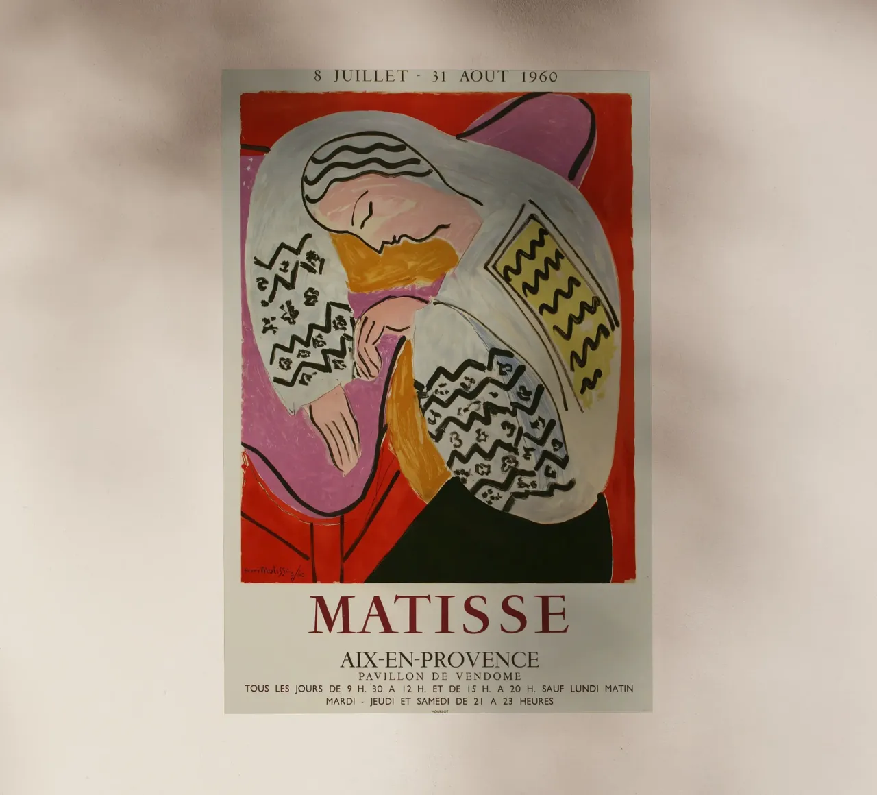 Donna Dormire pellicola backlit da Vonda Shop