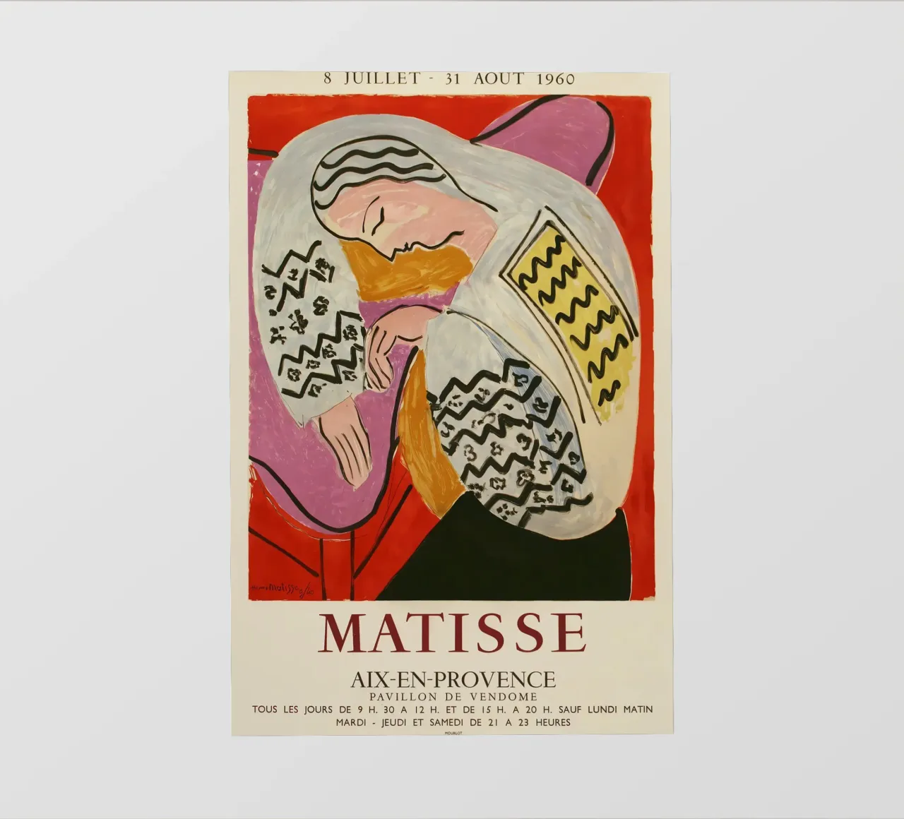 Donna Dormire pellicola backlit da Vonda Shop