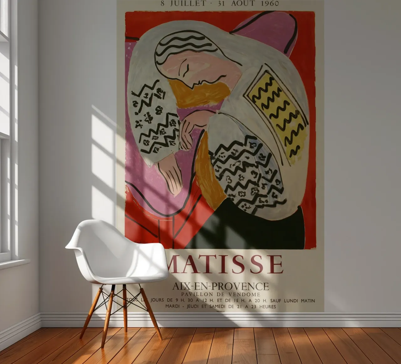 Sommeil de la femme papier peint photo de Vonda Shop