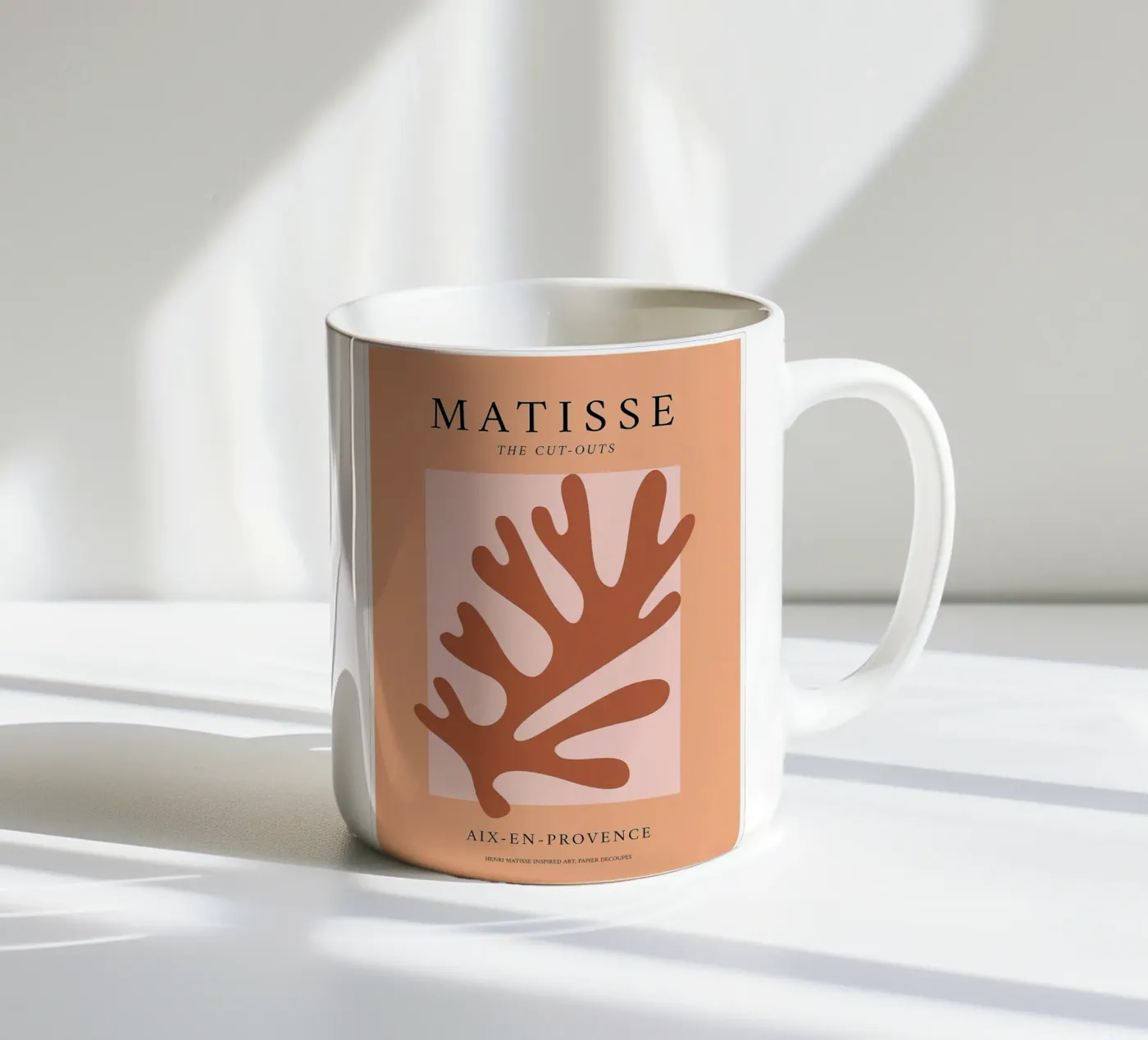 Provence ceramic mug by Vonda Shop