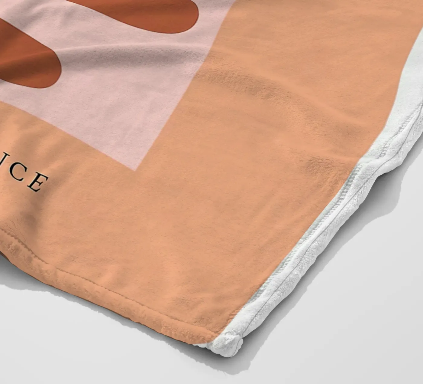 Provence fleece blanket by Vonda Shop