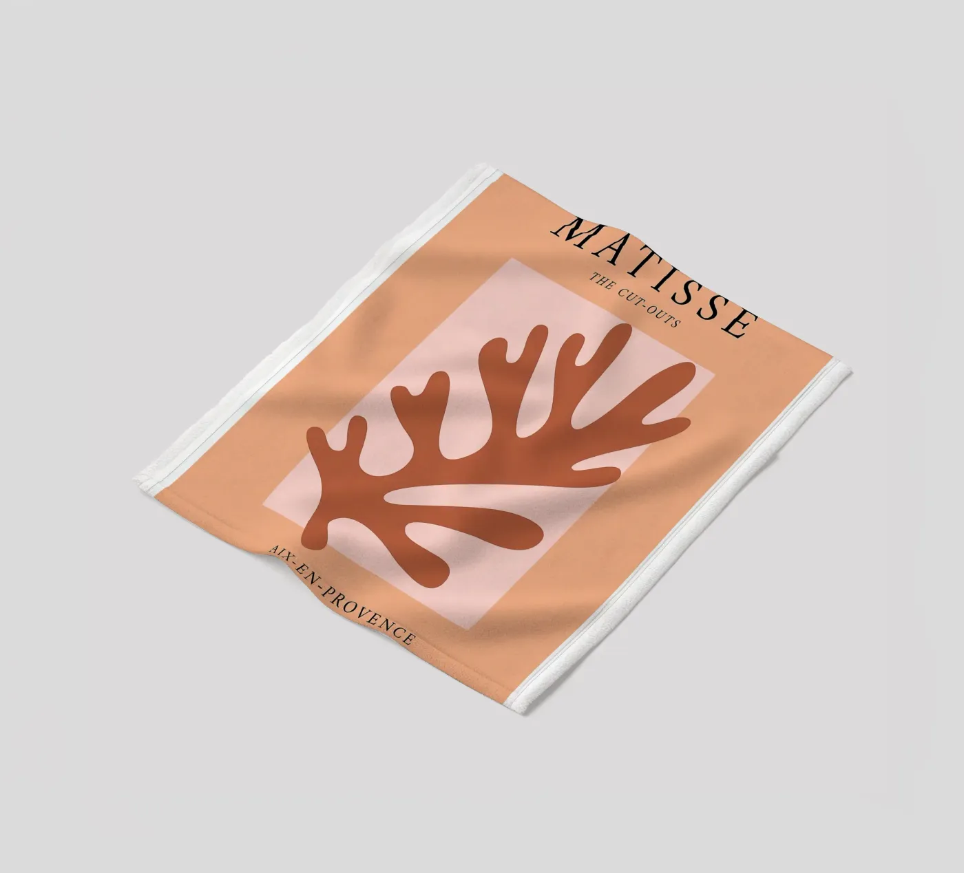 Provence fleece blanket by Vonda Shop