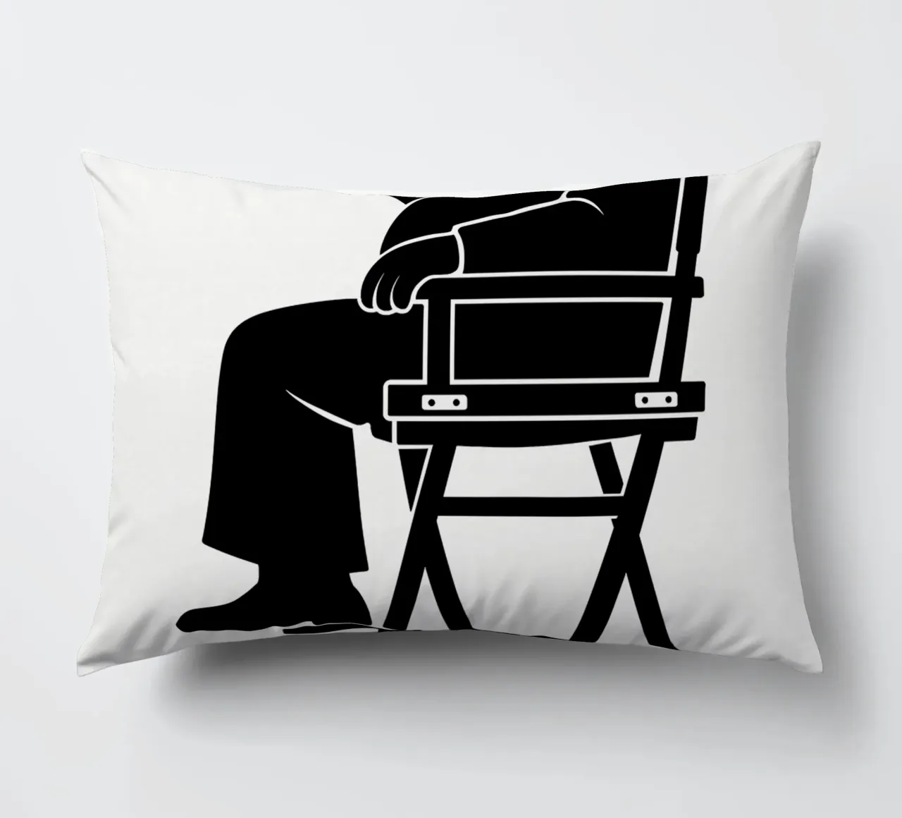 Alfred Hitchcock Print cuscino da MoviesArt