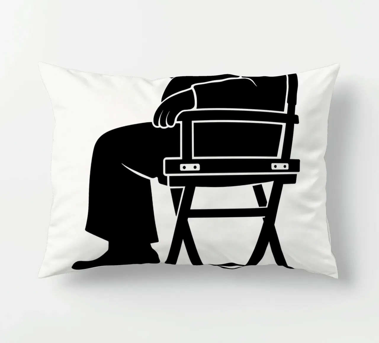 Alfred Hitchcock Print cuscino da MoviesArt