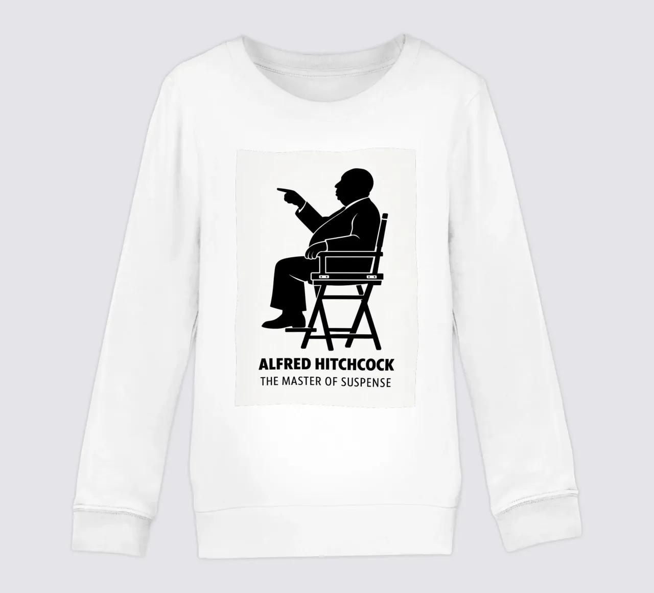 Alfred Hitchcock Print felpa bambino da MoviesArt