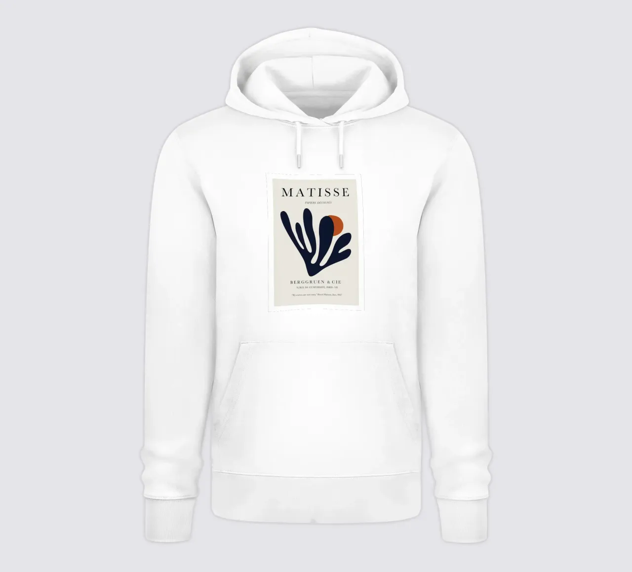 como una luna parcialmente cubierta sudadera con capucha de Vonda Shop