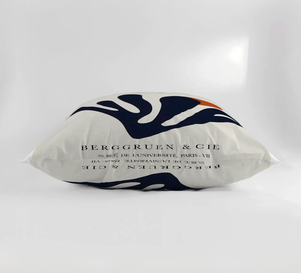 like a partially covered moon decorative cushion by Vonda Shop