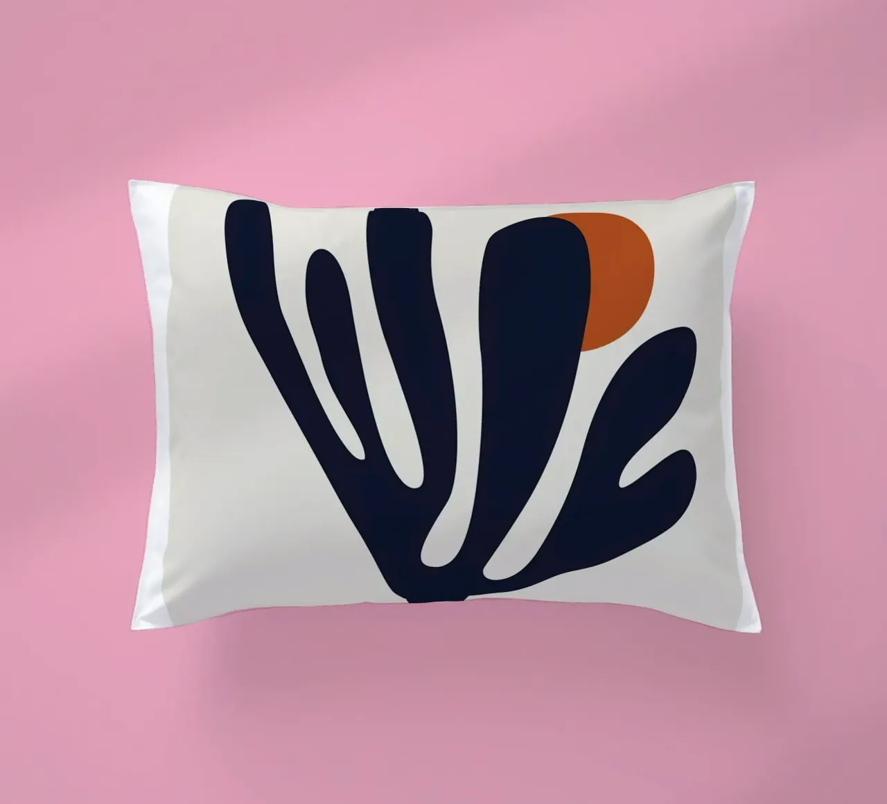 like a partially covered moon decorative cushion by Vonda Shop