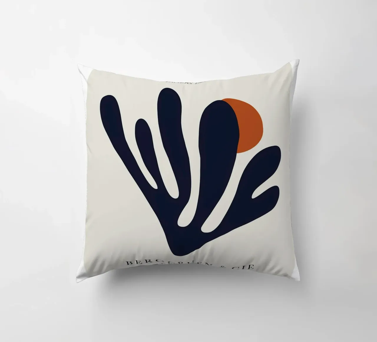 like a partially covered moon decorative cushion by Vonda Shop