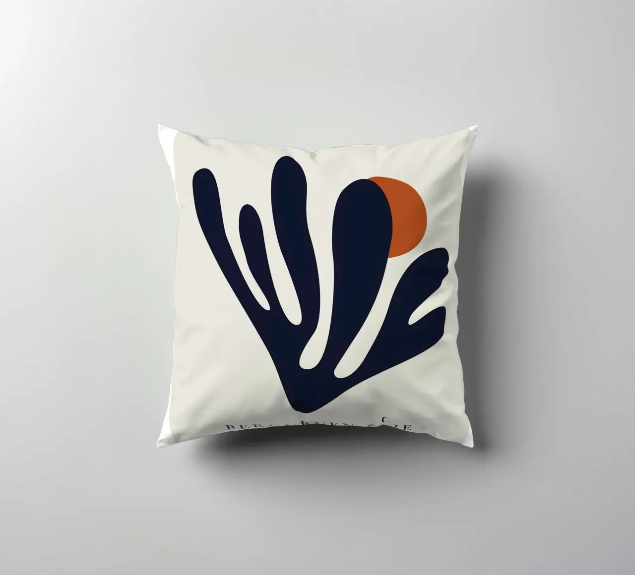 like a partially covered moon decorative cushion by Vonda Shop